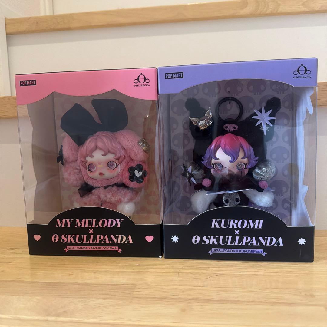 SKULLPANDA マイメロ クロミ コラボ POPMART スカルパンダ
