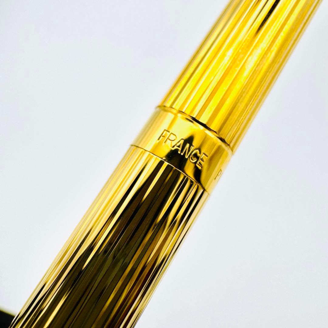 極美品 パーカー PARKER ゴールド ボールペン PL 刻印 フランス 希少