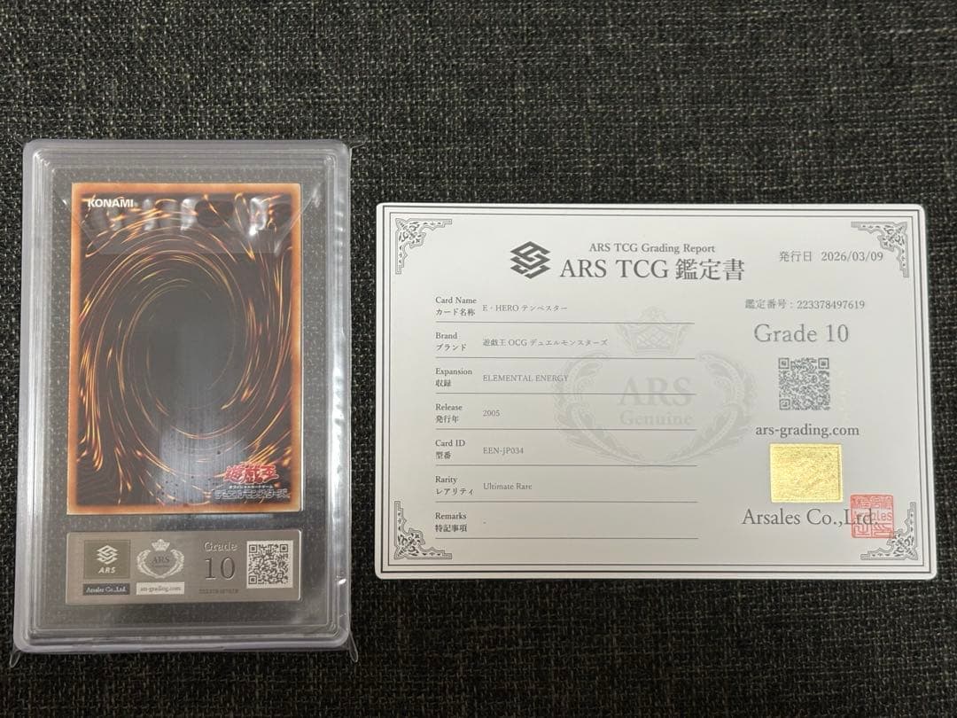 【完美品級】E・HEROテンペスター　ars10
