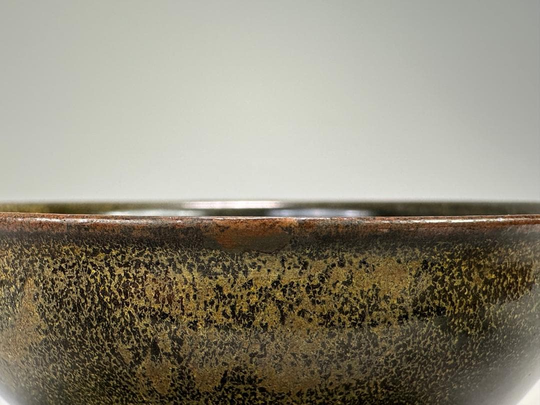 日本美術　天目茶碗　時代茶碗　黒釉茶碗
