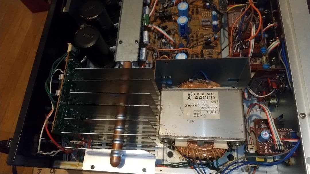 N*o様 SANSUI AU-D607F 取説＆保証書＆箱付き メンテナンス済み
