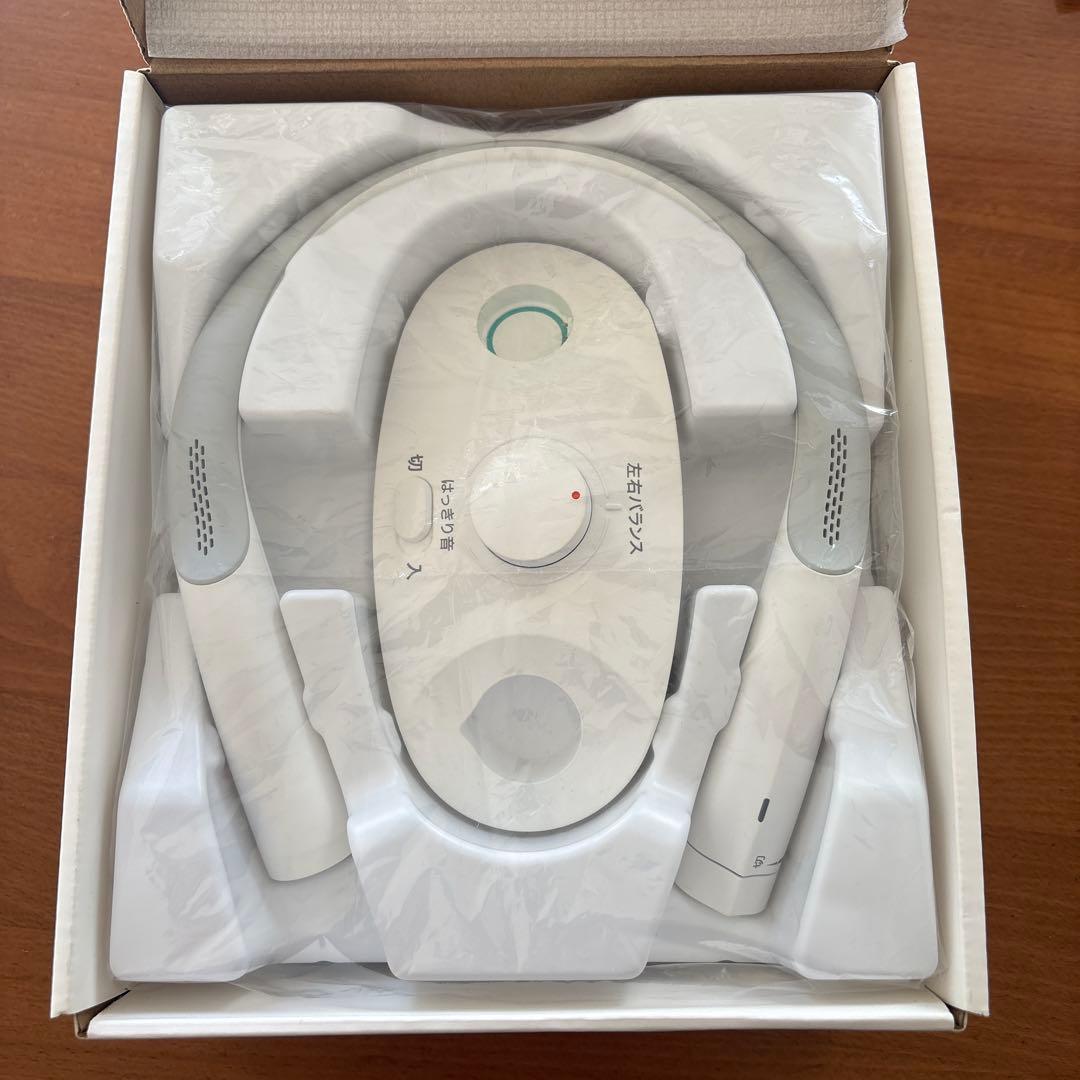 オーディオテクニカ ワイヤレスネックスピーカー　別売りケーブル付