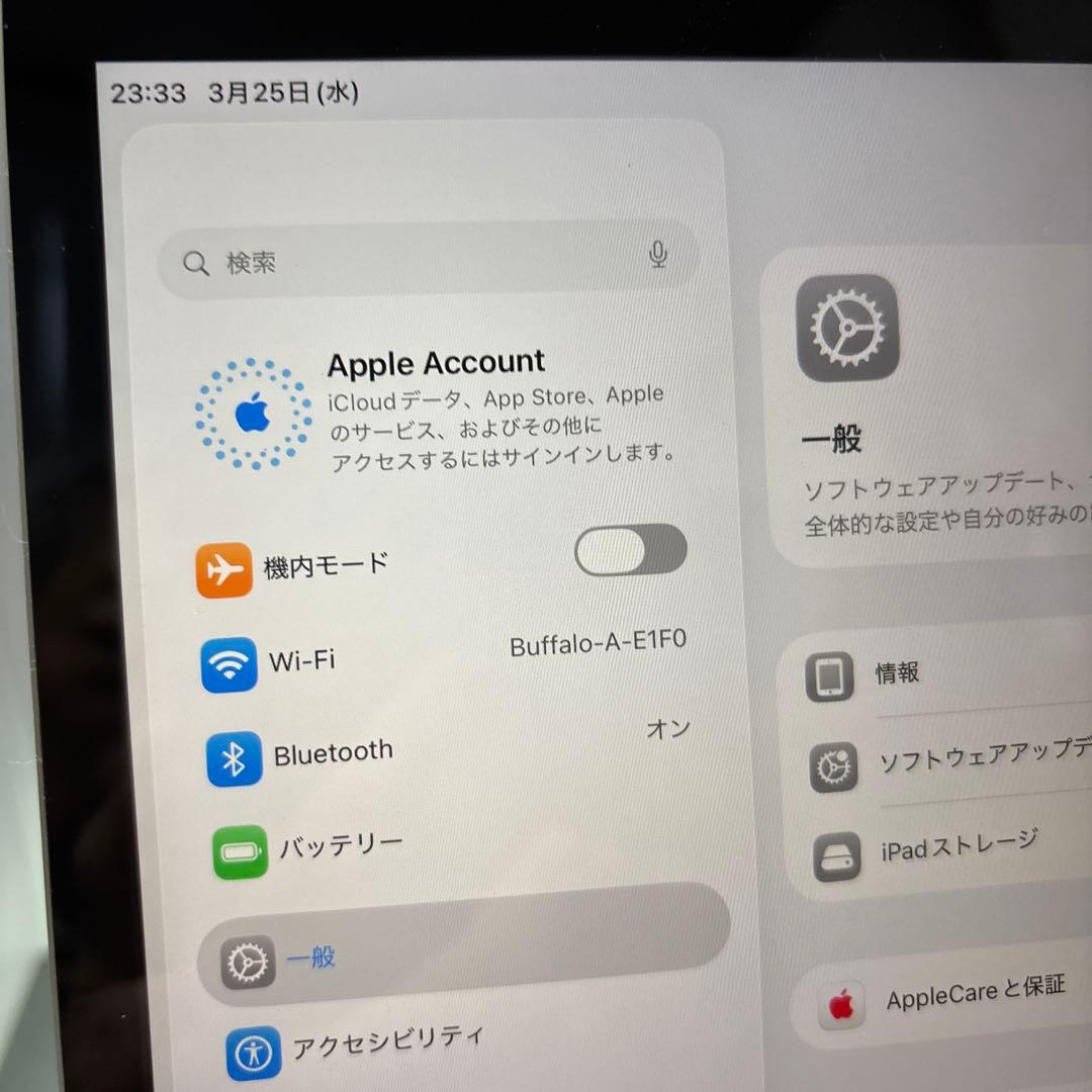 iPad9世代64G Wi-Fi GRAY100％新品パッテリー