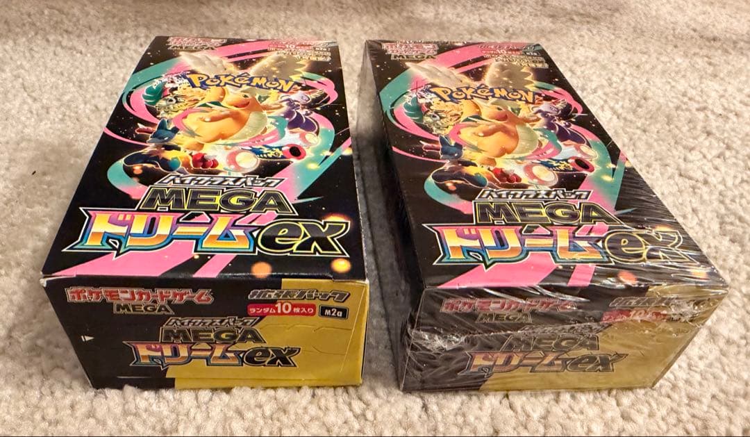 ポケモンカード　MEGAドリームex 2BOX