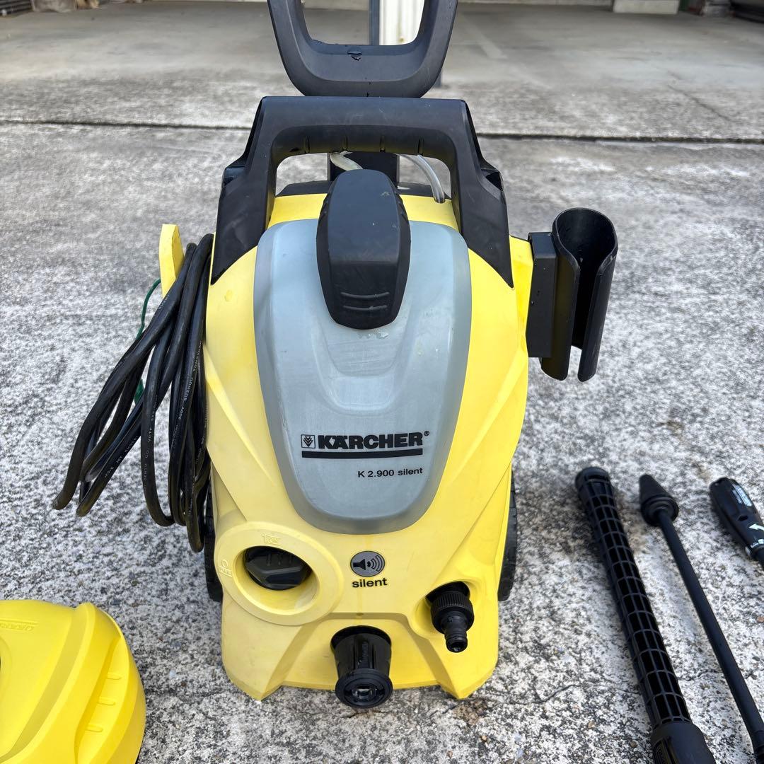 【美品】KARCHER K 2.900 silent 50Hz 高圧洗浄機セット