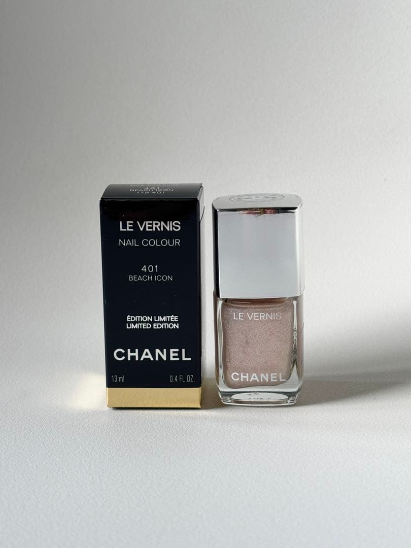 限定品CHANEL シャネル ヴェルニ 401 ビーチ アイコン