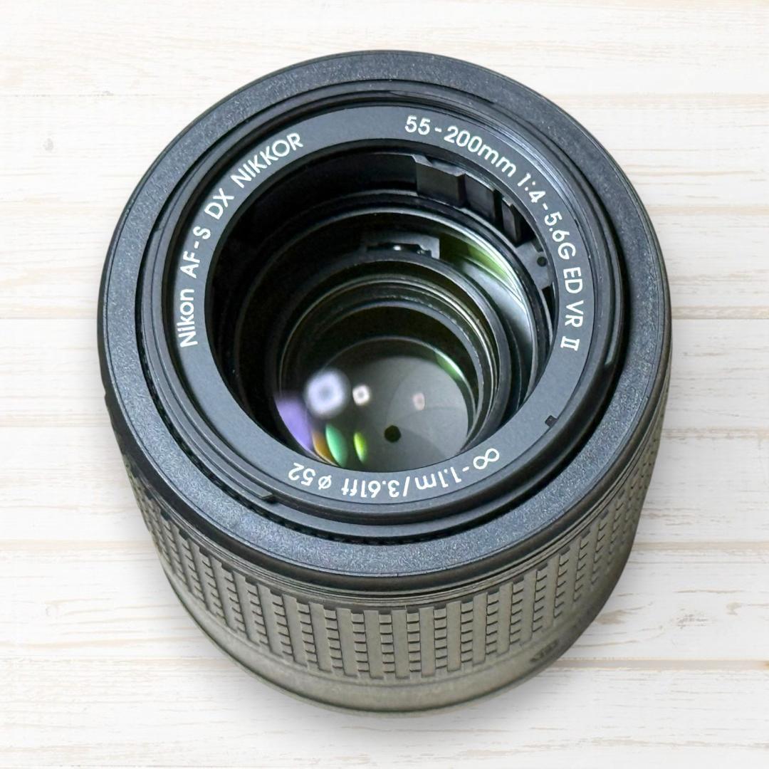 Nikon ズームレンズ AF-S DX 55-200mm VR Ⅱ #350