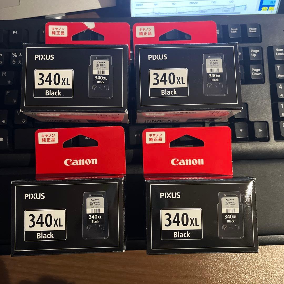 Canon BC-340XL 純正品 未使用品 【期限切れ】