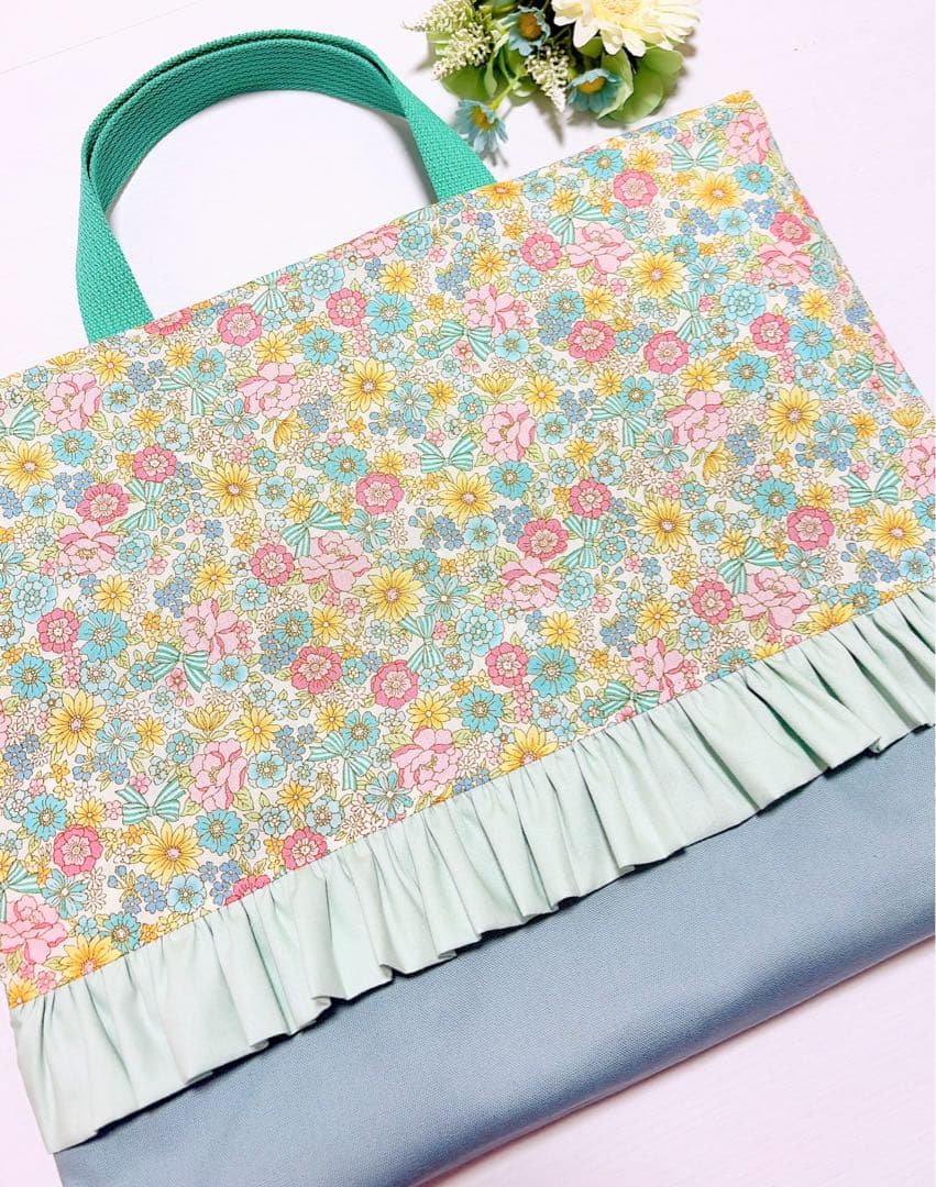 ハンドメイド　オーダー受付　レッスンバッグ　上履き入れ　体操服袋　巾着　入園入学