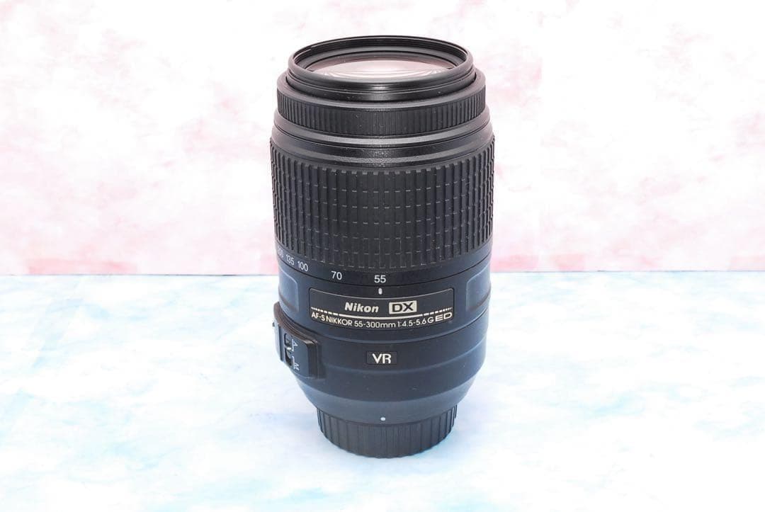 ニコン Nikon AF-S 55-300mm VR★手ぶれ補正付★超望遠