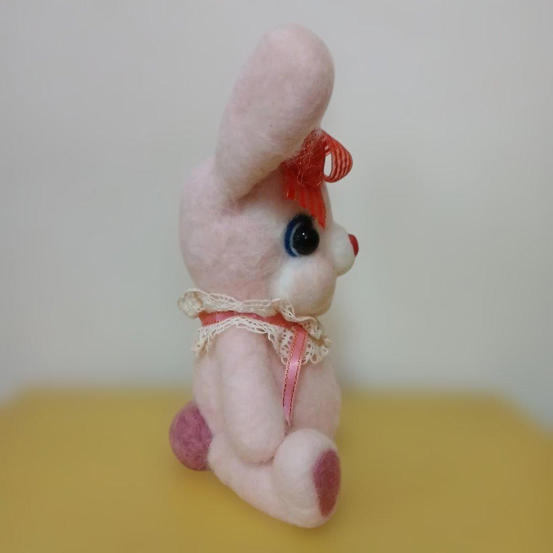 作家様　羊毛フェルト　うさぎ　ぬいぐるみ