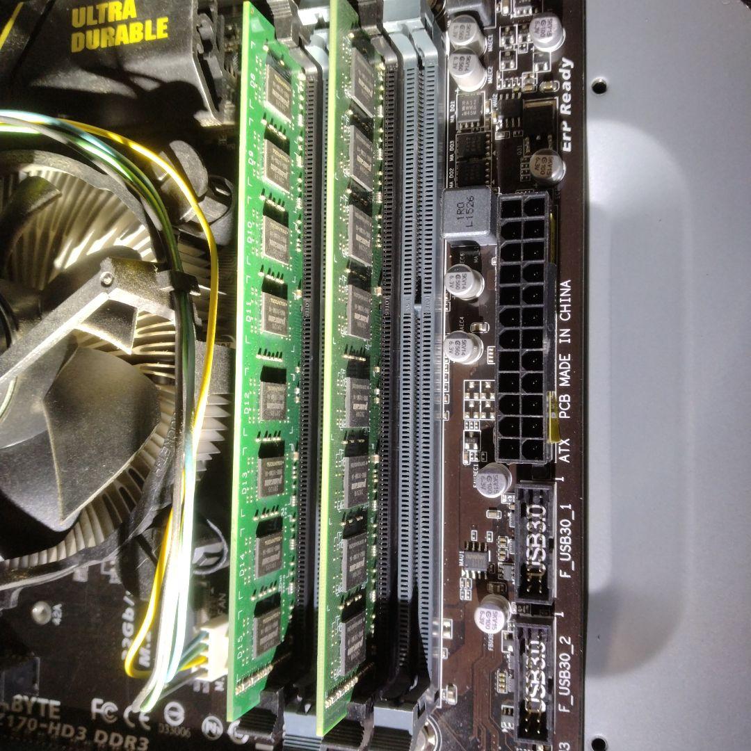 GIGABYTE GA-Z170-HD3 DDR3マザーボード