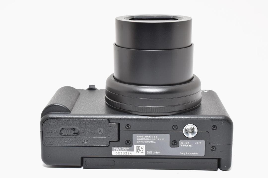 美品 SONY VLOGCAM ZV-1M2 II ブラック デジタルカメラ
