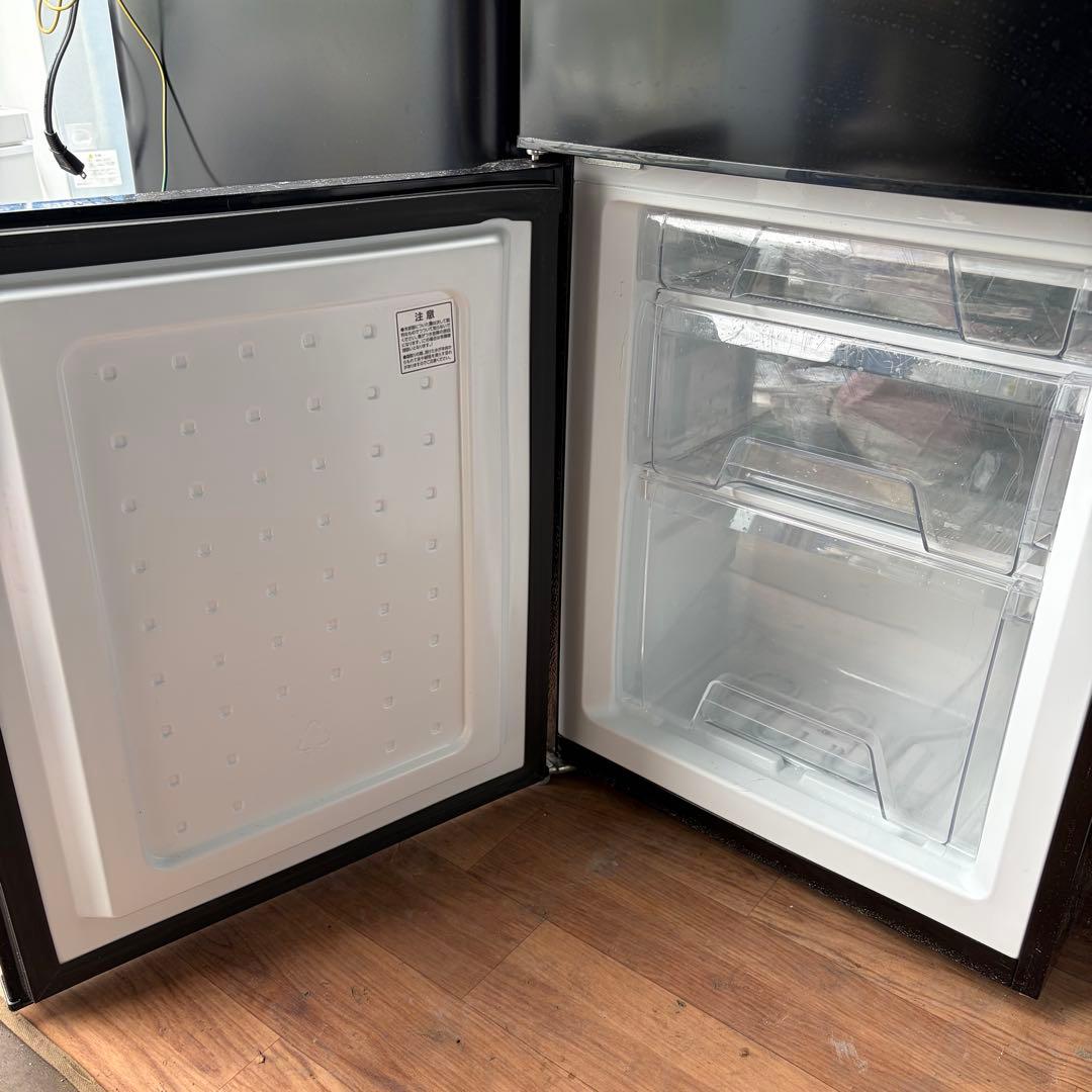 取付無料！新生活応援 スタイリッシュブラック冷蔵庫洗濯機フラット電子レンジ炊飯器