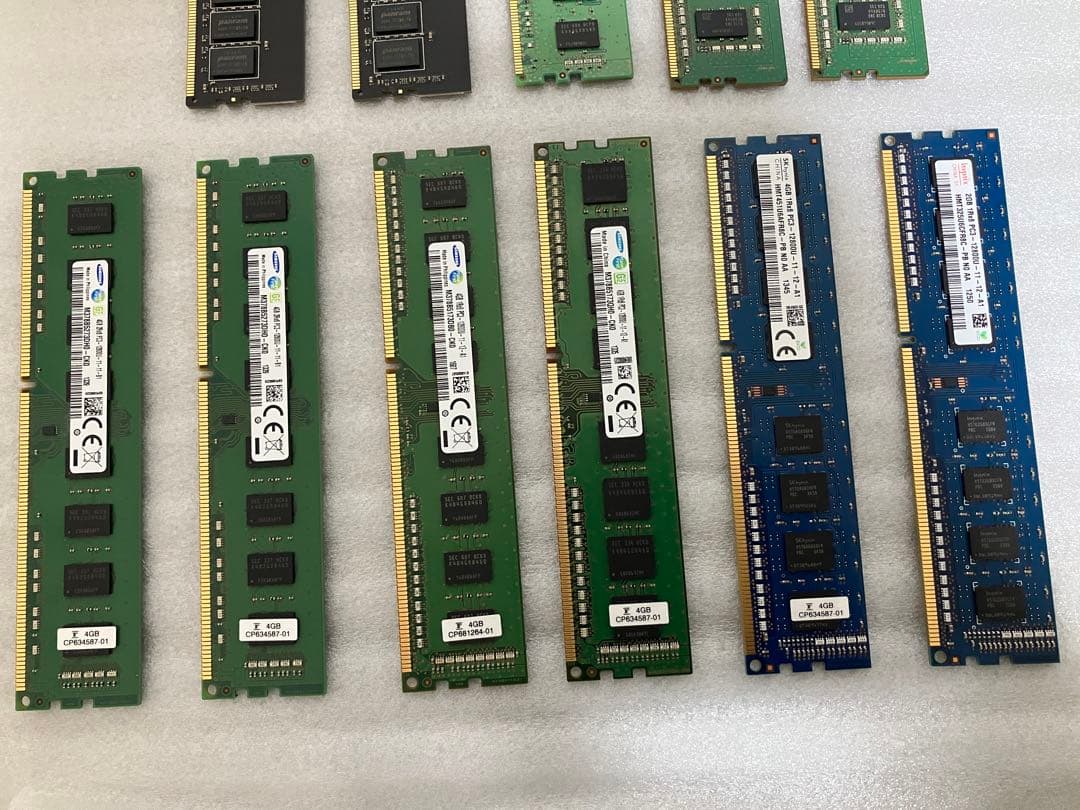 デスクトップPC用　DDR3 DDR4 メモリセット