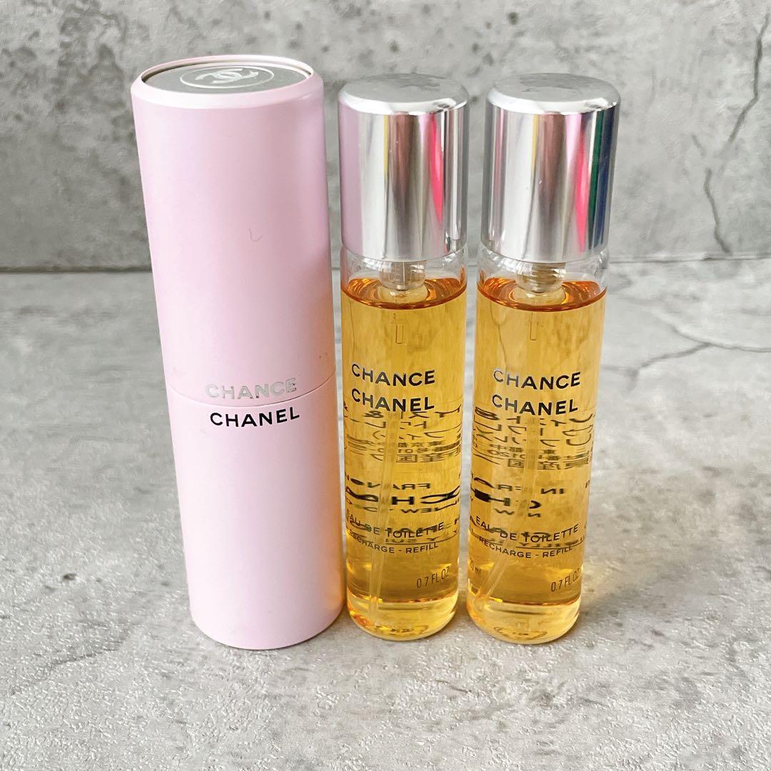 【残量9割ほど】CHANEL シャネル　チャンス ツィスト&スプレイ20ml×3