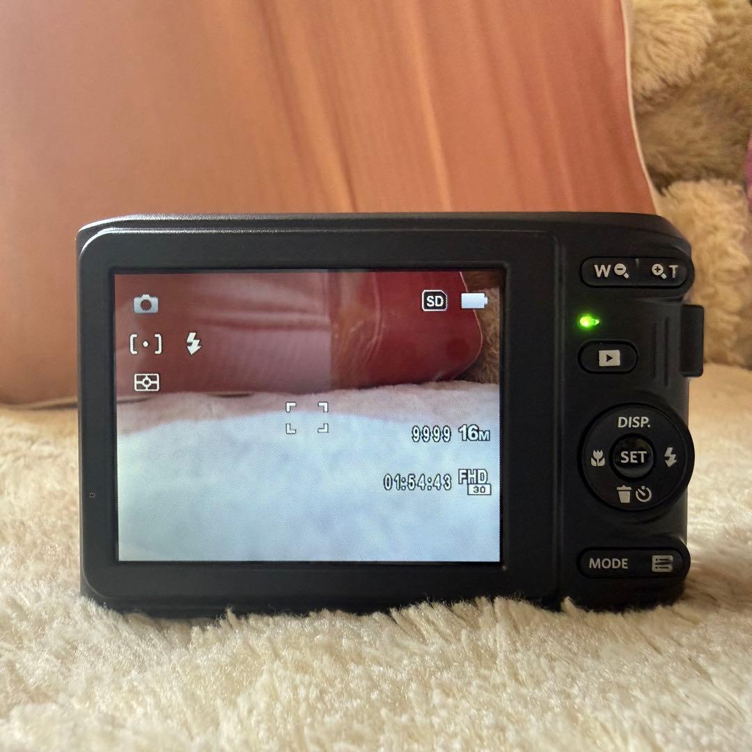 Kodak PIXPRO FZ45 レッド デジカメ 単3電池駆動