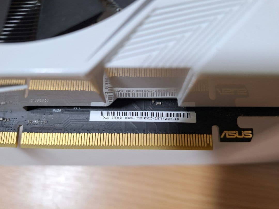 グラフィックボード・グラボ・ビデオカード ASUS GeForce GTX 1060 3GB Dual-Fan