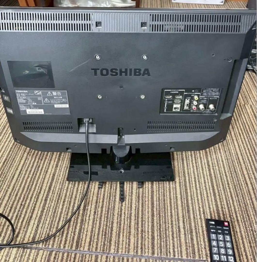 TOSHIBA REGZA 液晶テレビ 24B5 2013年製
