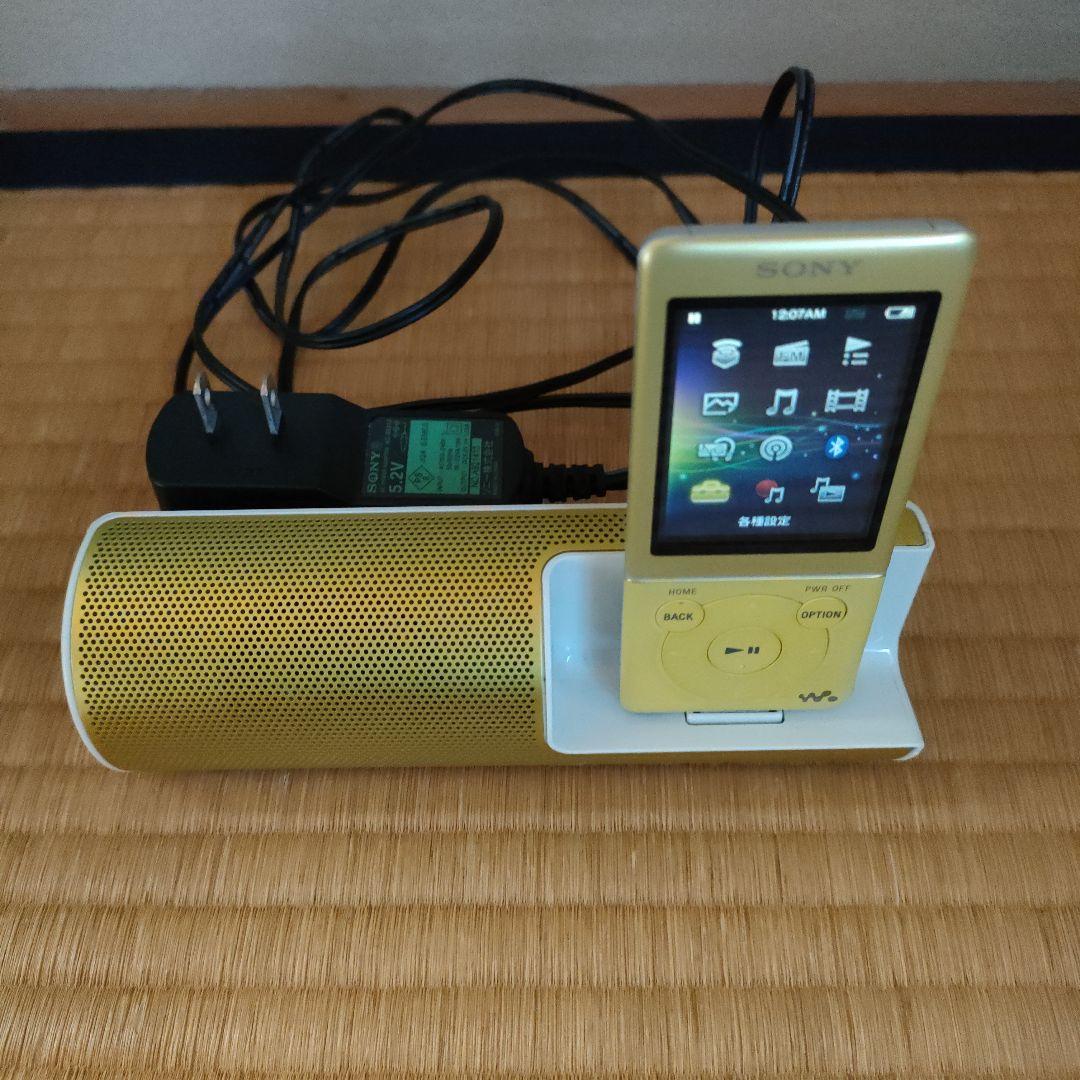 SONY ポータブルプレーヤー ゴールド