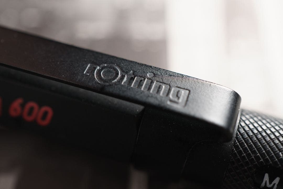 rotring 600 万年筆 黒 M
