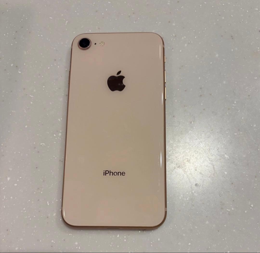 iPhone8 ゴールド iPhone 箱あり Apple SIMフリー