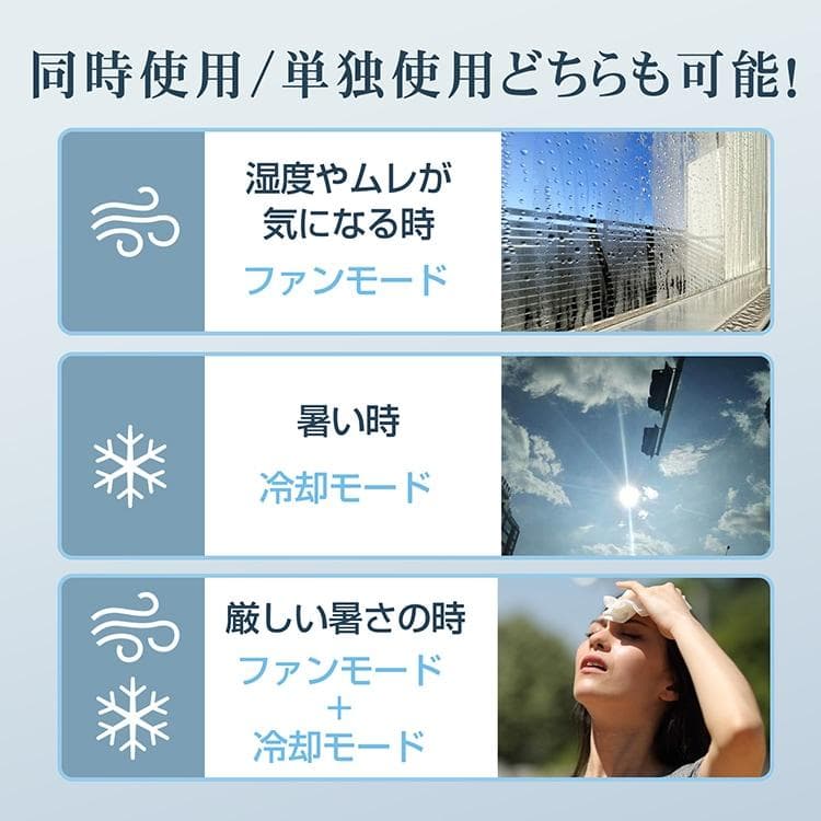 【新品】ネッククーラー首掛け扇風機
