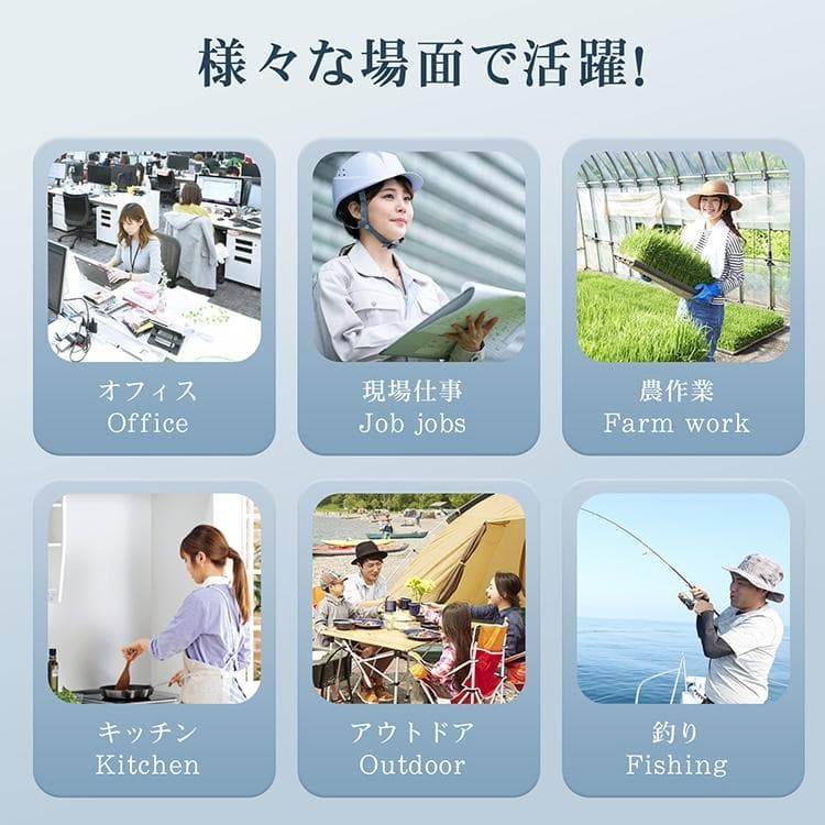 【新品】ネッククーラー首掛け扇風機