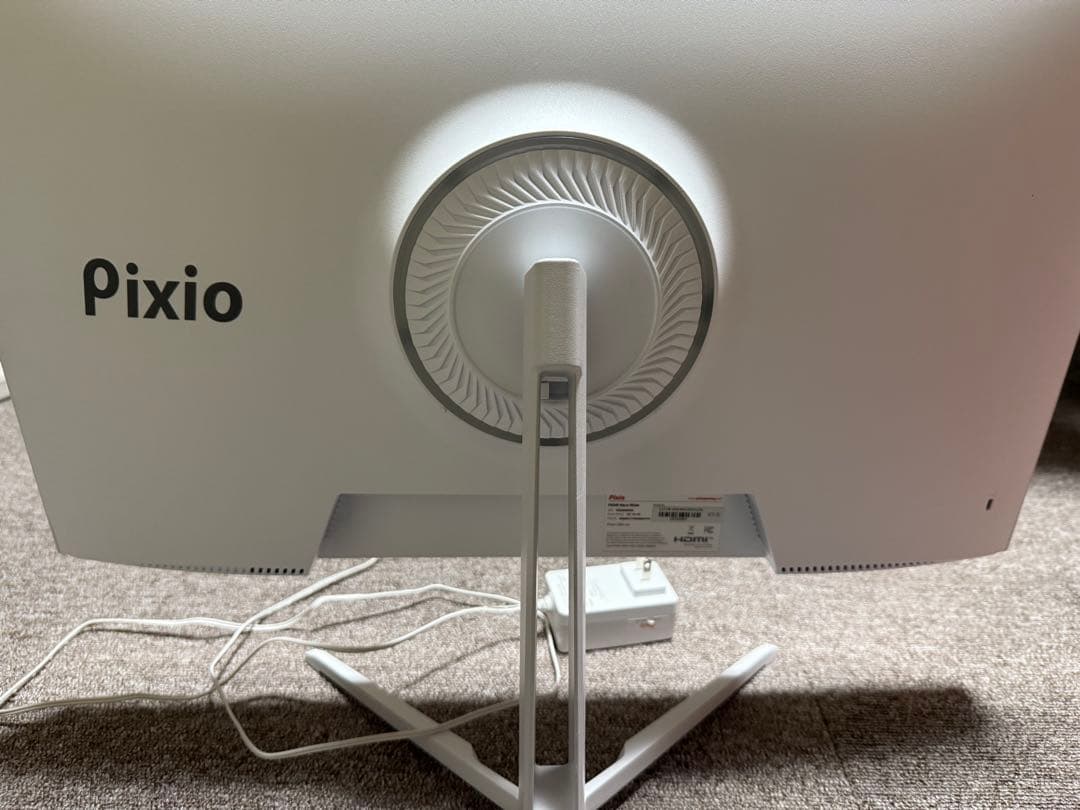 Pixio PX248 Wave White ゲーミングモニター 白 ホワイト