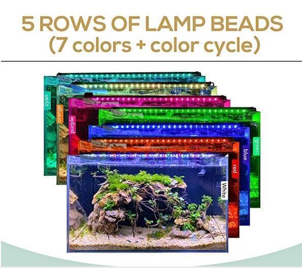SUNSET　LED水槽アクアリウムライト 45～60cmと30～45cm