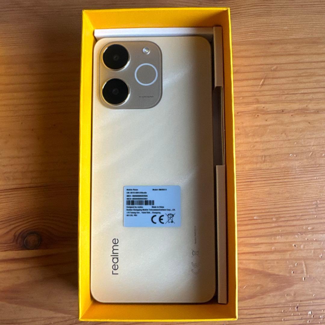 realme Note 70T ゴールド 本体 3本
