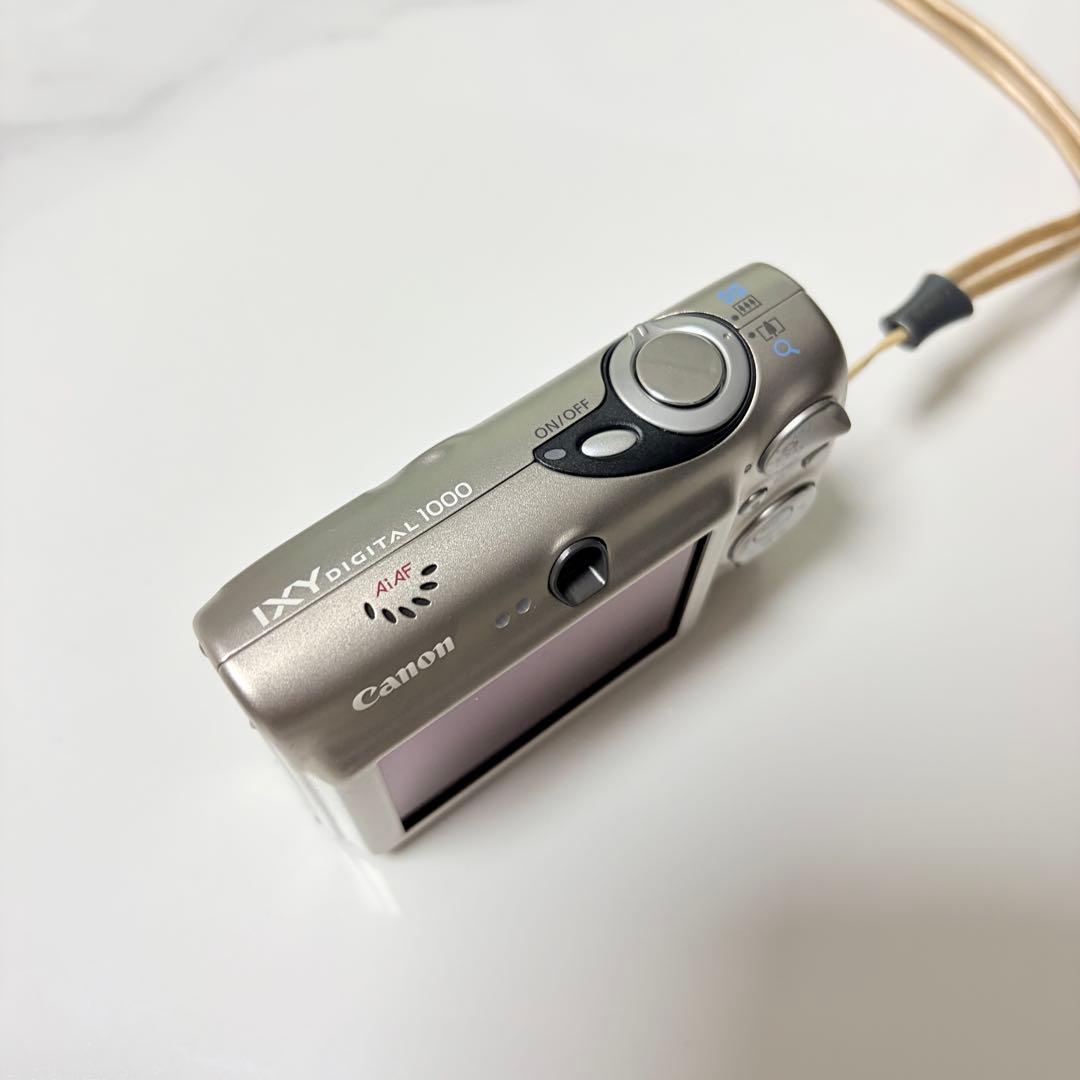 美品 Canon IXY DIGITAL1000 ゴールド デジカメ キャノン