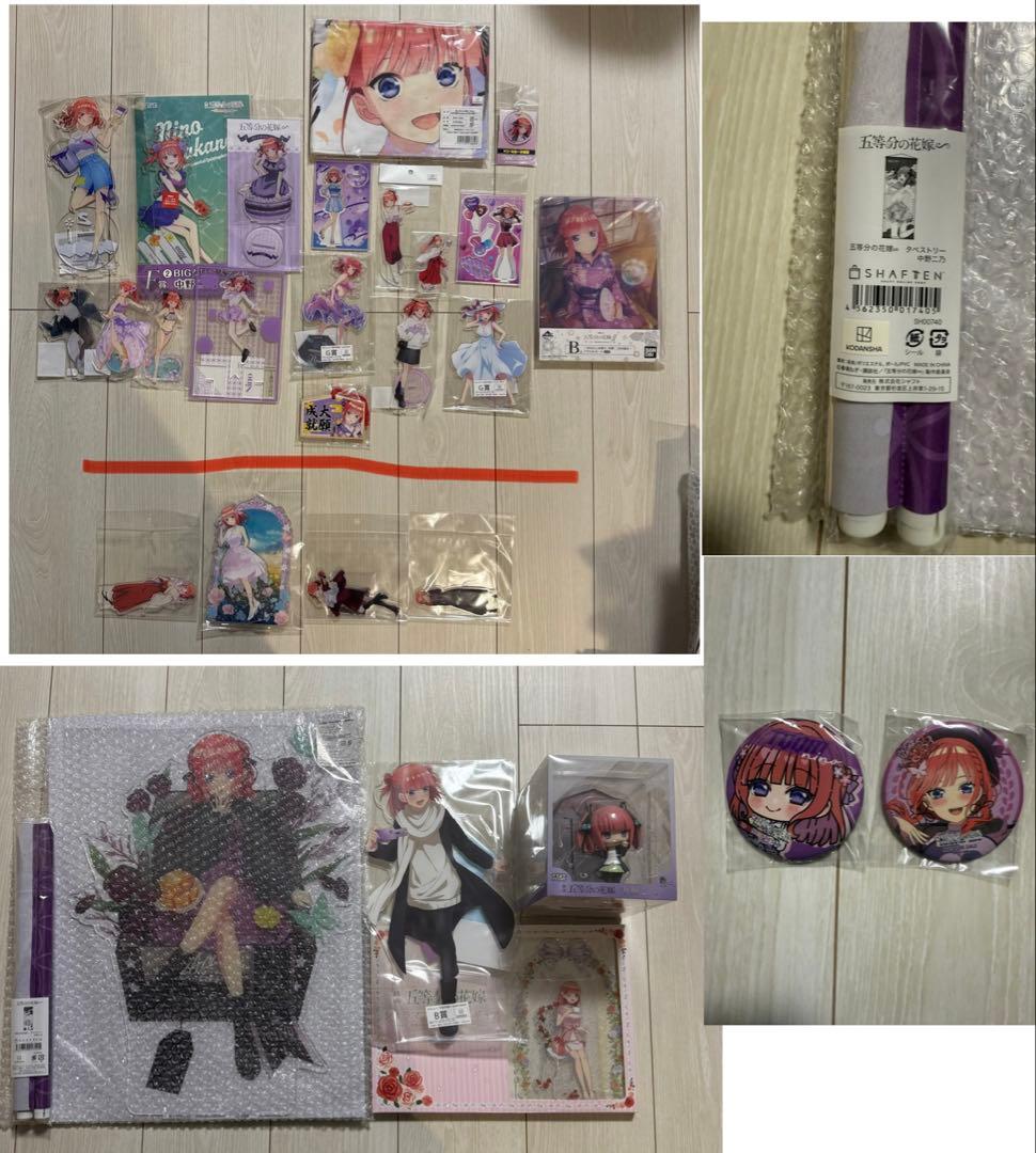 セール価格　五等分の花嫁　アクリルスタンド等　まとめ売り