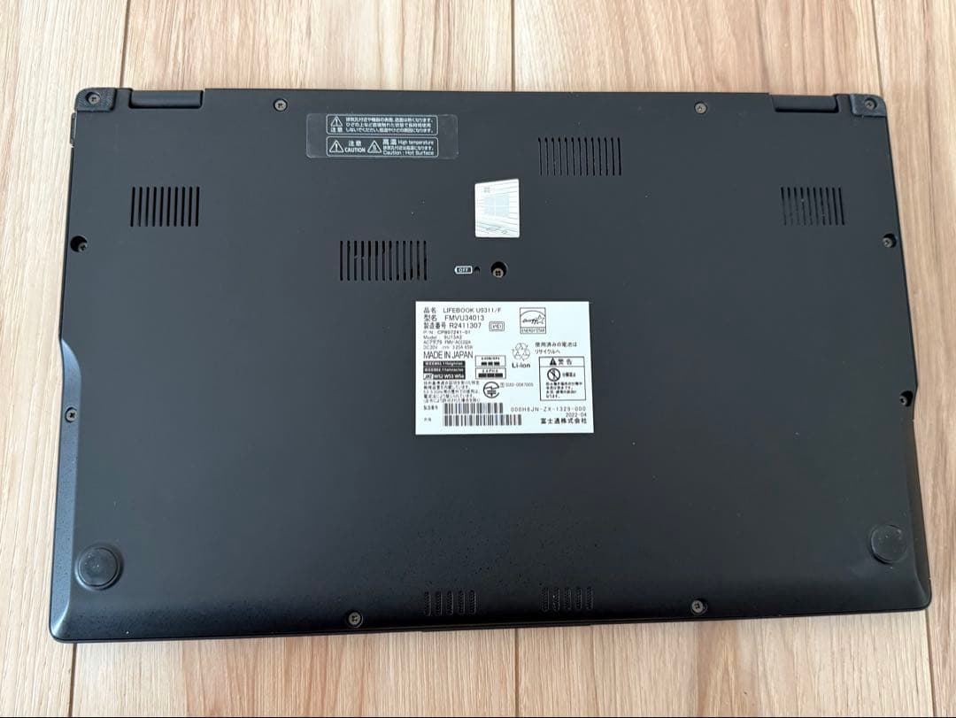 美品超軽量LIFEBOOK U9311/F 16GB/256GB Core i5