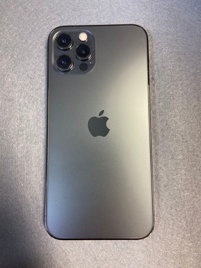 美品　国内版　SIMフリー　iPhone12 Pro 128GB グラフアイト色