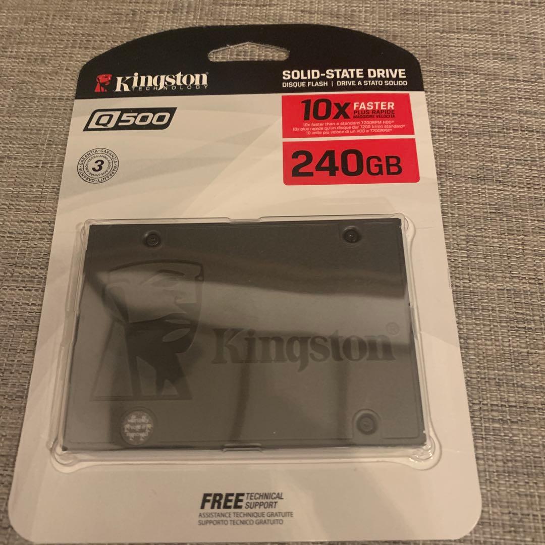 Kingston Q500 240GB SSD 3枚セット