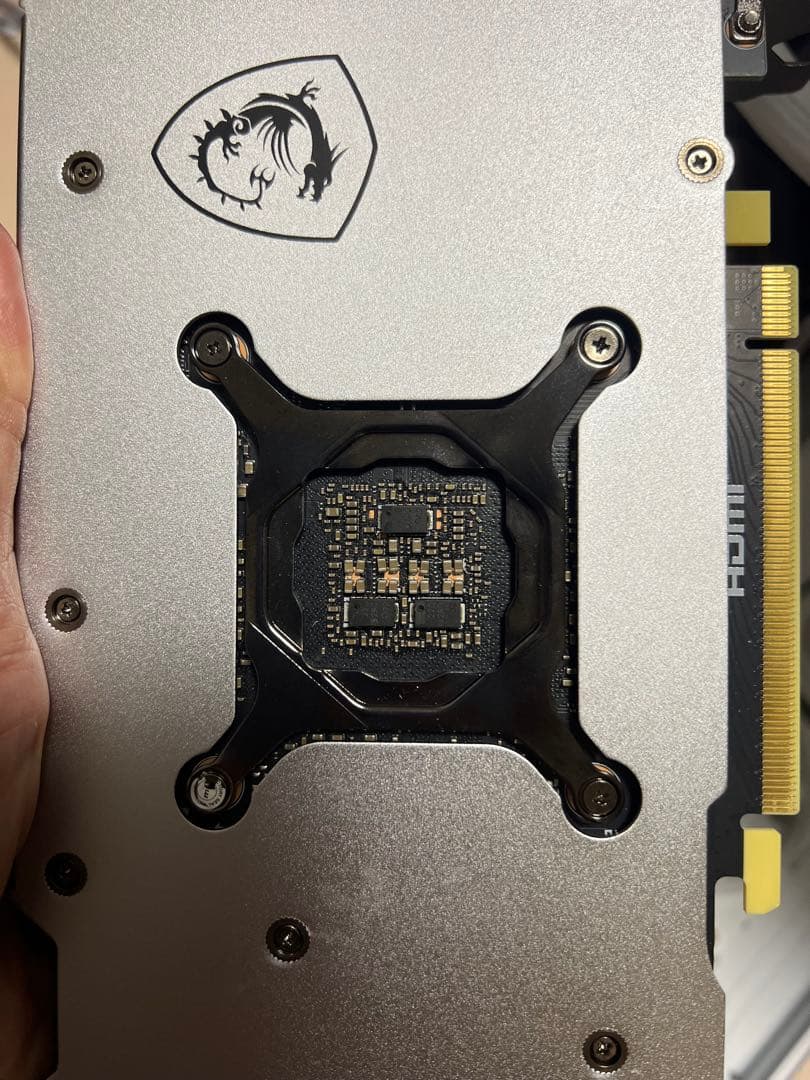 ジャンクMSI GEFORCE RTX 4070 Gaming 12gb