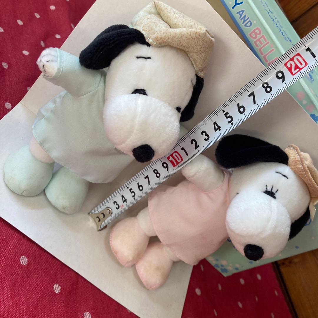 スヌーピーとベル ドクター＆ナース　ドールセット　ぬいぐるみセット