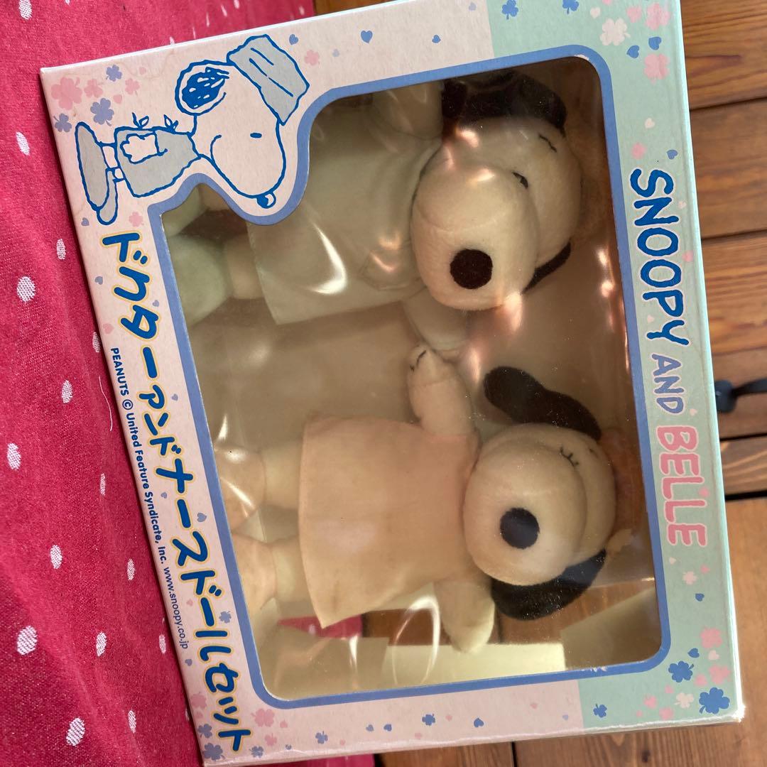 スヌーピーとベル ドクター＆ナース　ドールセット　ぬいぐるみセット