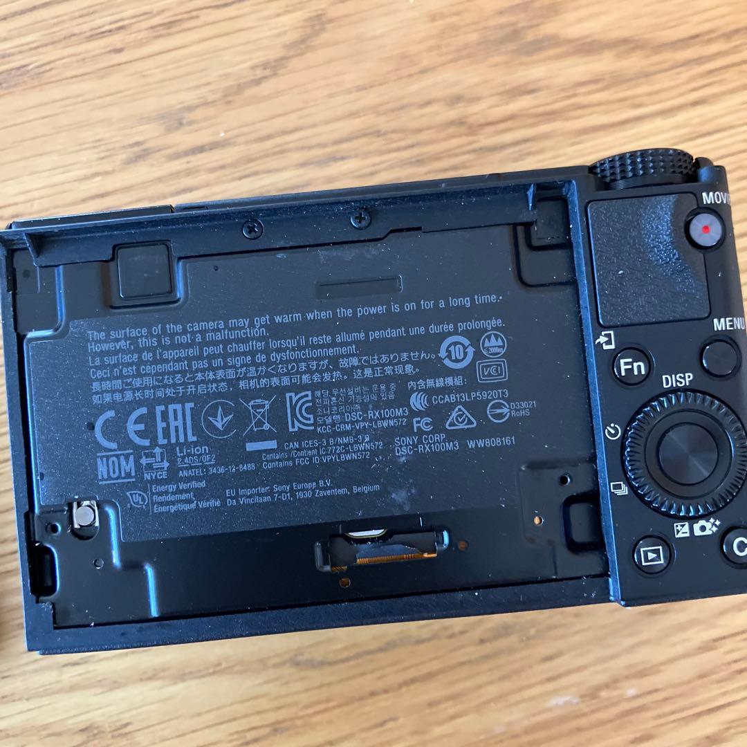 限定値下げ【ジャンク品】SONY DSC-RX100M3（液晶破損）