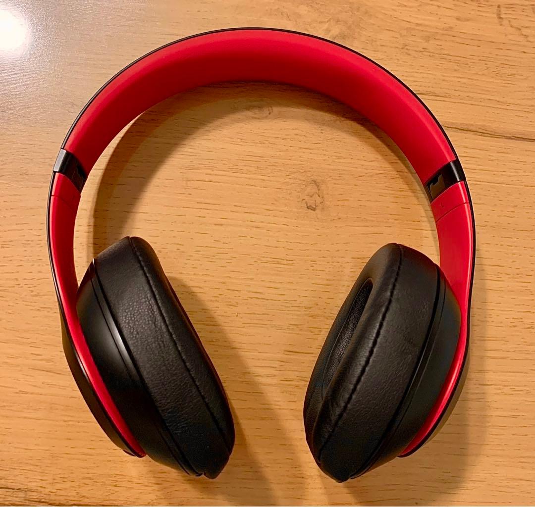 【限定モデル】beats studio 3ワイヤレス ヘッドホン ブラックレッド