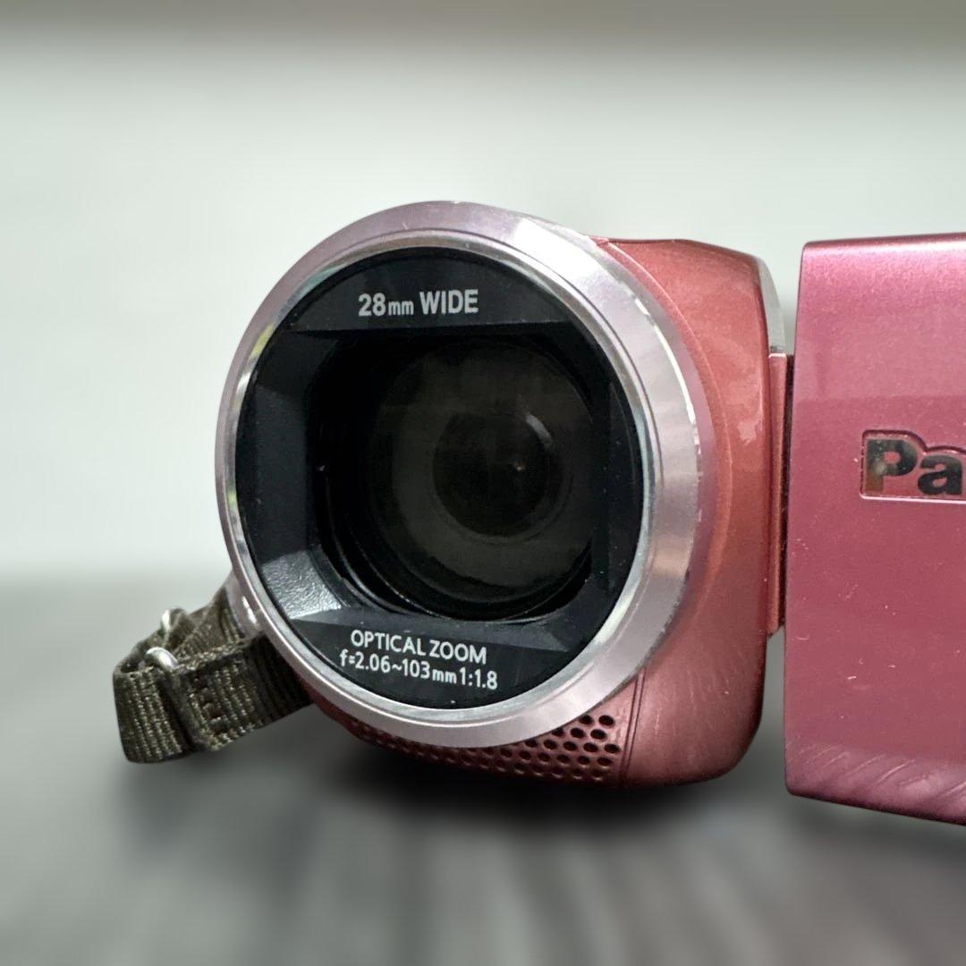 土日セール【美品】Panasonic HC-V520M ピンク 桜
