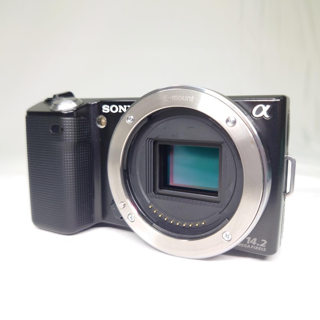 Sony Alpha NEX-5 SEL1855 ブラック　ソニー　動作確認済み