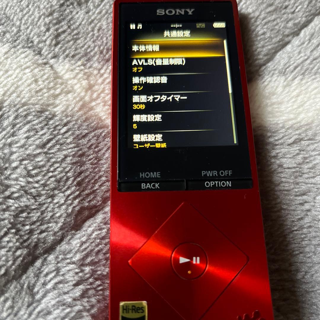 SONY Walkman A25 赤
