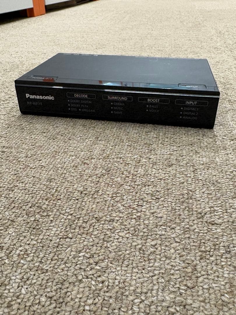 【美品】Panasonic RP-WF7T ワイヤレスヘッドセット 廃盤品 希少