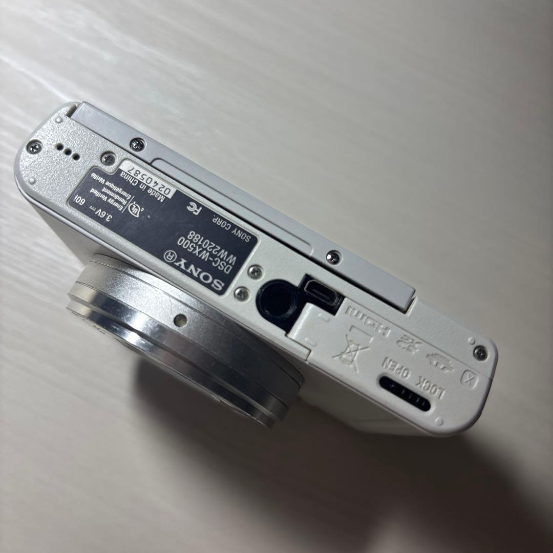 SONY DSC-WX500 ホワイト 30倍ズー ム