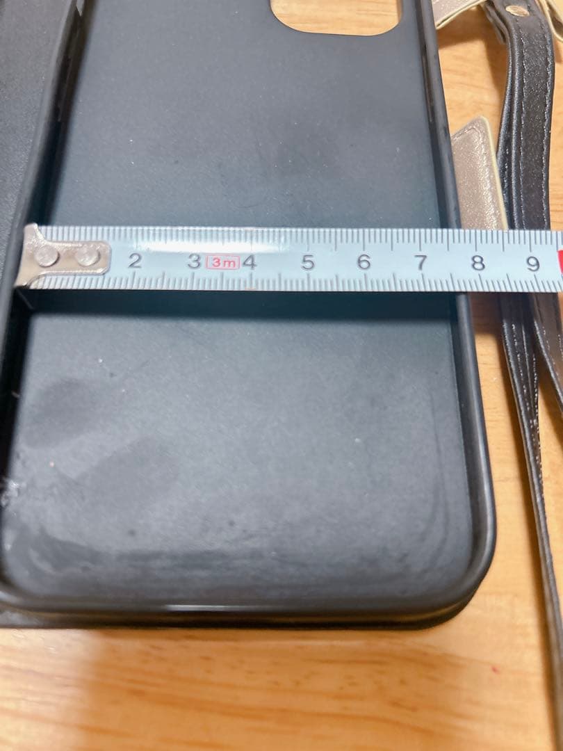 iPhone 14Proケース 手帳型 MagSafe対応 ブラック