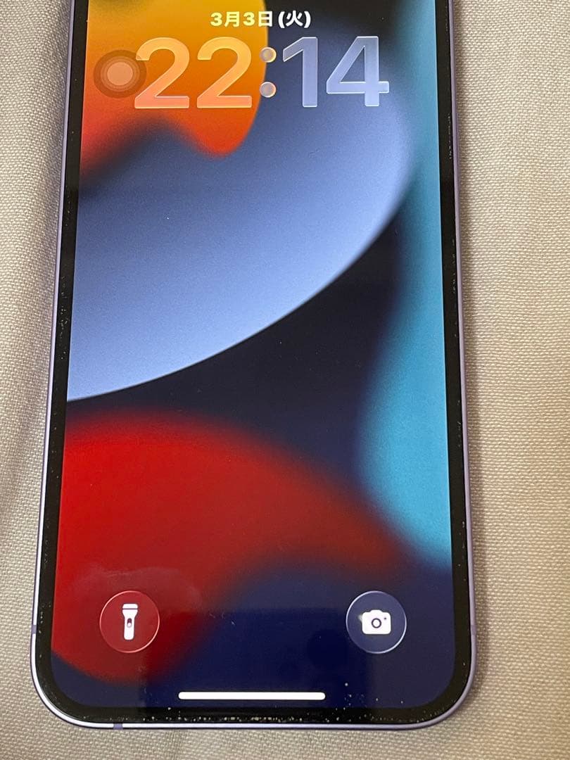美品　iPhone 12 64GB au 電池残量79% SIMロック解除済