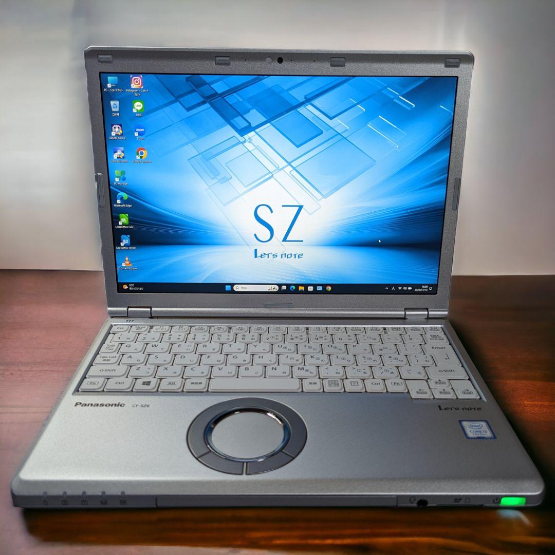 Windowsノート本体 Panasonic Let's note SZ6