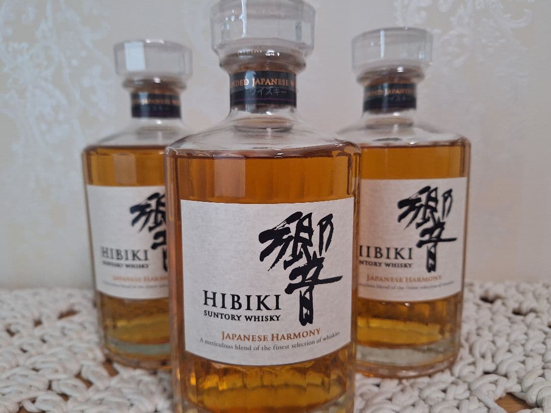 HIBIKI 響ジャパニーズハーモニーウイスキー3本セット専用箱付き
